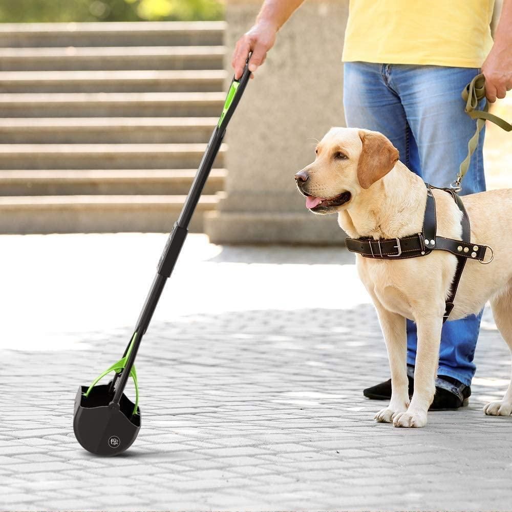 Folding Dog Poop Scooper (Assorted Color)