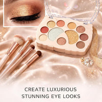 Eyeshadow Palette Shimmer & Glitter Shades �(Pack of 1)