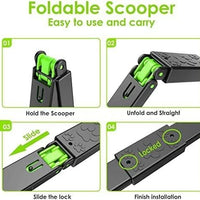 Folding Dog Poop Scooper (Assorted Color)