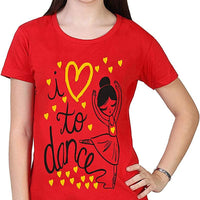 Women's Cotton Printed T-Shirt