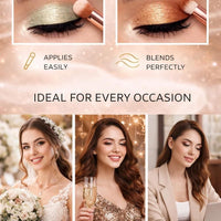 Eyeshadow Palette Shimmer & Glitter Shades �(Pack of 1)