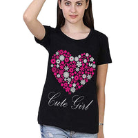 Women's Cotton Printed T-Shirt